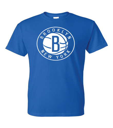 T-shirt Brooklyn Nets logo BKLN - taglie S-5XL e bambini giovani - Foto 16 di 30