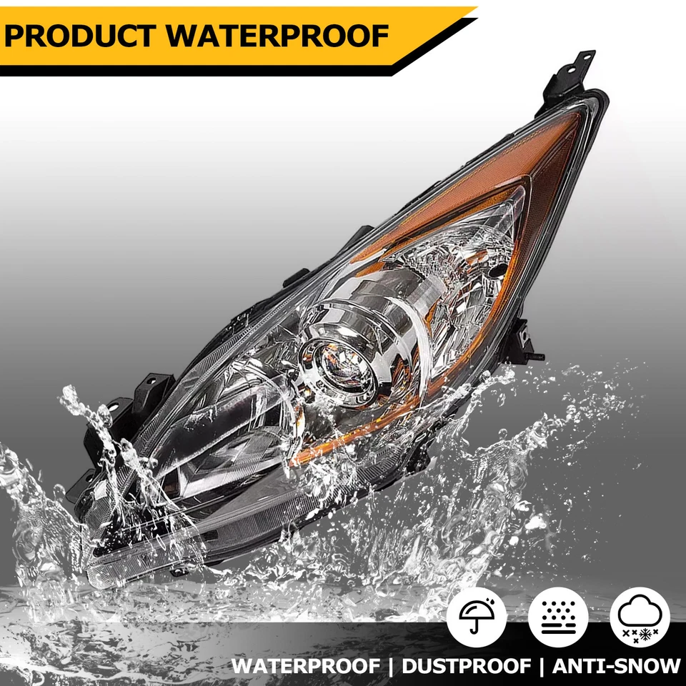 For Mazda 3 & 3 Sport 2010 2011 2012 2013 Headlights Assembly Left & Right Side - Image 4 of 4