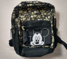 Disney Mickey Mouse Diaper Bag Backpack Multi 3 Piece Set Black Green 2015