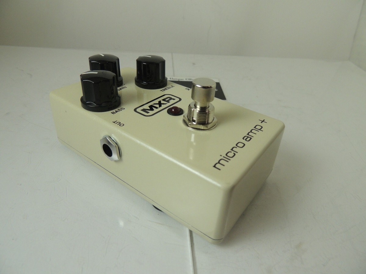 MXR M233 Micro Amp + Plus Booster Overdrive Boost FX Pedal