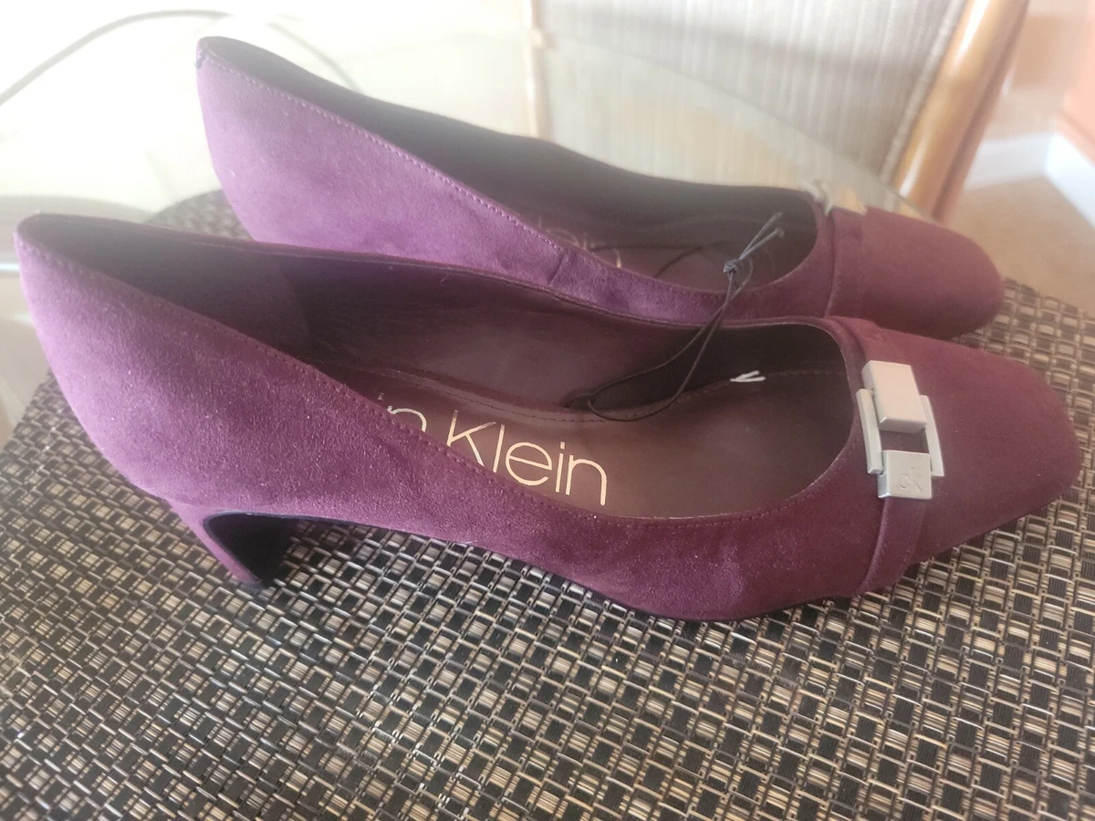 Calvin klein hotsell burgundy shoes