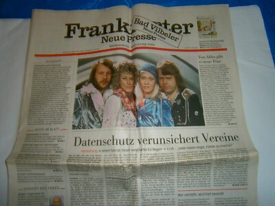 ABBA *** Bericht / Presse *~*~*~*~* FNP  2018