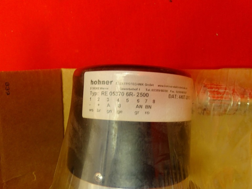Encoder Hohner RE 05370 6R-2500 | eBay