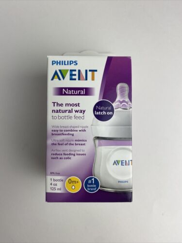 Philips AVENT Natural Baby Bottle 4oz/125ml -Clear- - Picture 4 of 7