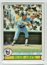 1979 Topps Baseball Card # 254 Luis Gomez - Blue Jays