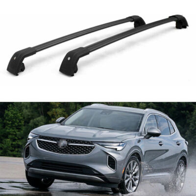 2Pcs Fit for Buick Envision 2021-2023 Roof Rail Rack Carrier Cross Bar Crossbars