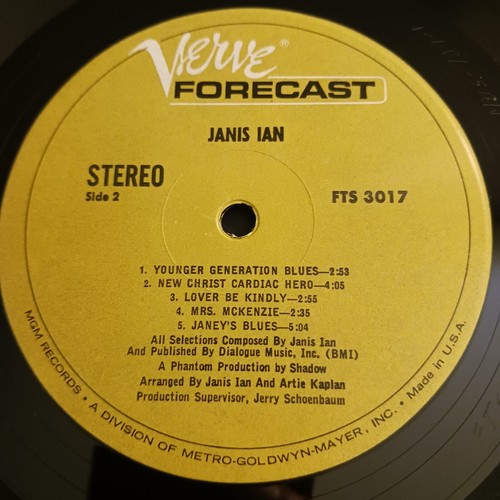 Janis Ian - S/T - Verve Forecast - Stereo 1967 - Imagen 6 de 6
