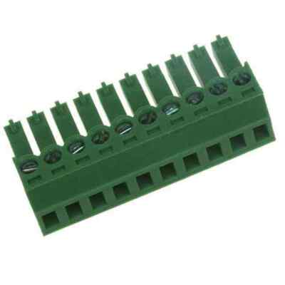 TERM BLOCK STECKER 10POS STR 3,81MM
