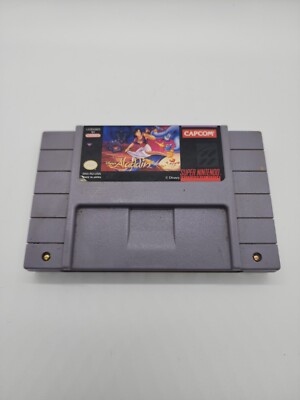 Authentic ~ Disney's Aladdin ~ Super Nintendo / SNES ~ Tested & Working ~ Capcom