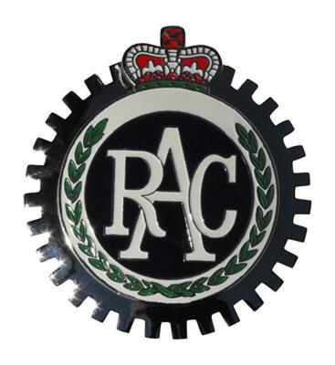 ROYAL AUTOMOBILE CLUB OF ENGLAND RAC GRILLE BADGE EMBLEM