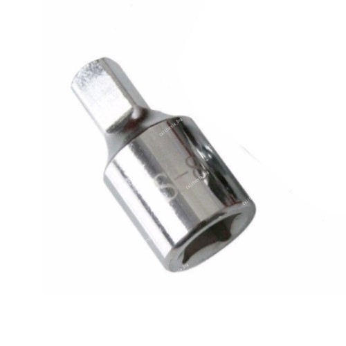 Silver 8mm Square Oil Sump Drain Plug Key Tool Remover Fits Renault Citroen - Picture 6 of 8