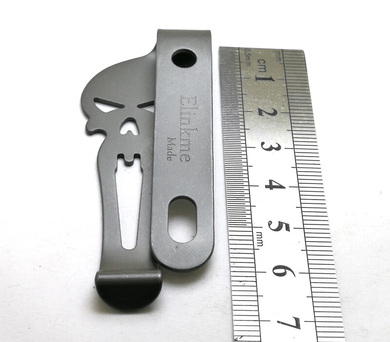 Кобура ремень зажим металлический пружинный ремень kydex оболочка черный зажимы с винтами - Изображение 4 из 4