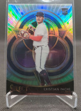 2021 Select Rookie Phenomenon #PH-13 Cristian Pache RC Silver Prizm Braves card