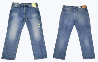 Original LEVIS Herren 541 Athletic Taper Fit Stretch Medium Blue Jeans