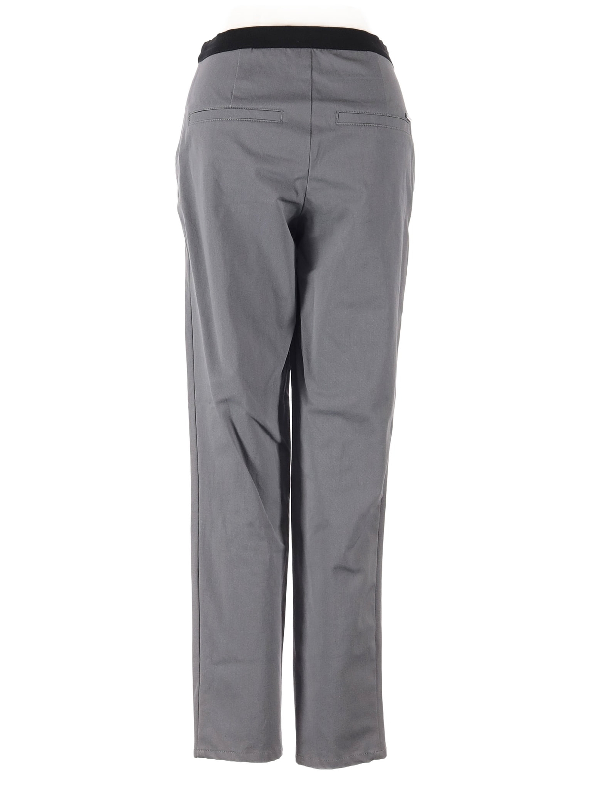 H By Halston Women Gray Casual Pants 0 eBay
