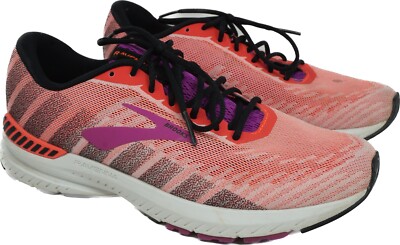 Brooks Womens Ravenna 10 1202861B615 Pink Running Shoes Sneakers Size 9.5 B