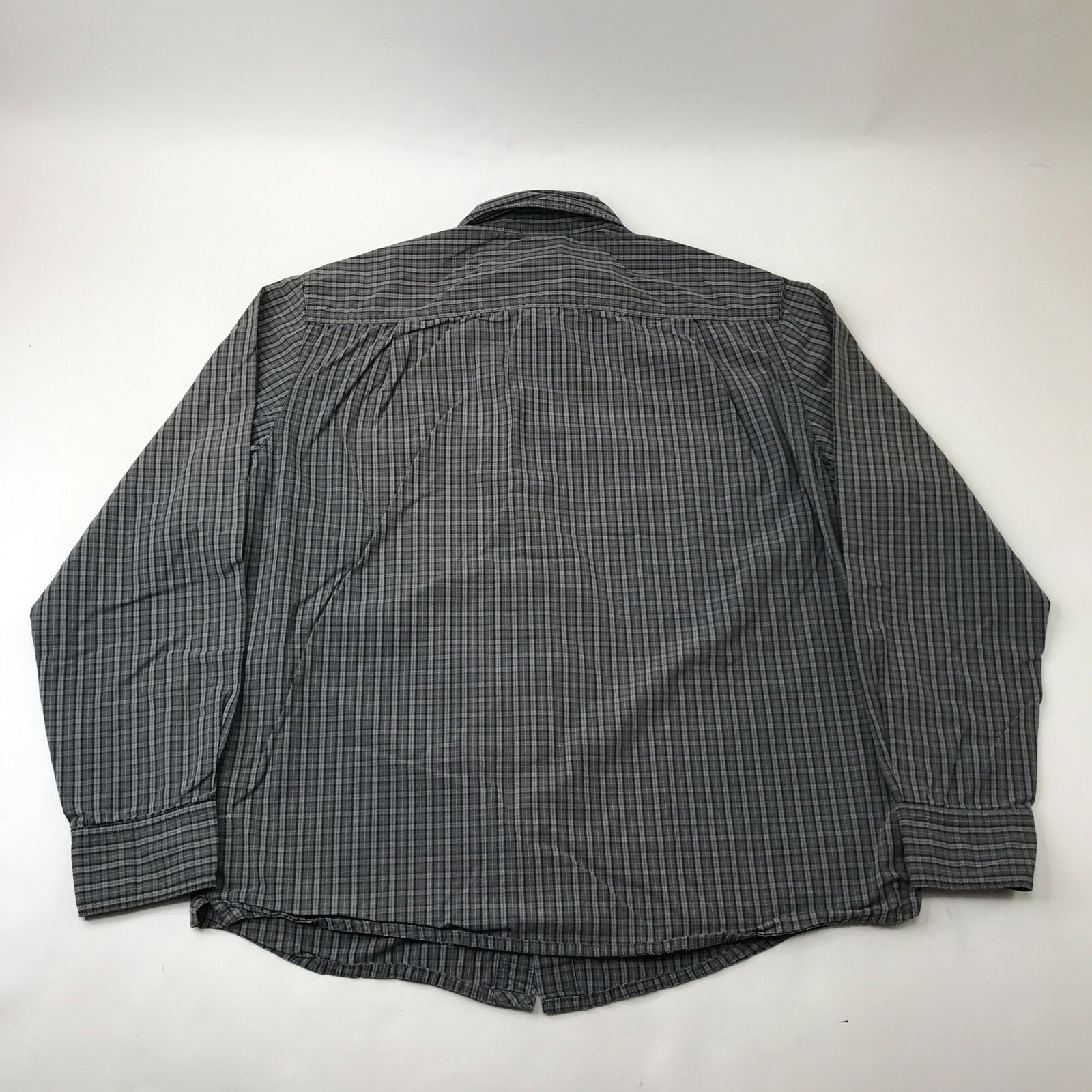 Merrell Mens Medium Button Front Long Sleeve Gray… - image 10