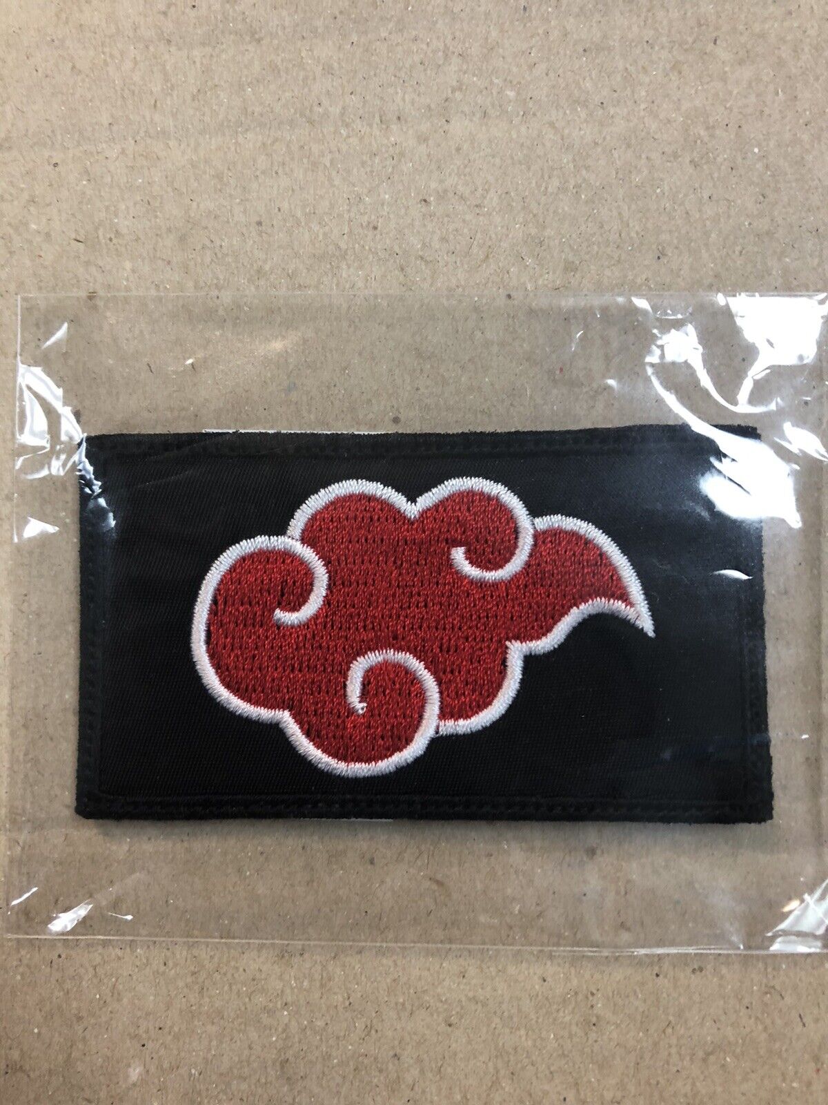 Patch Bordado Naruto Nuvem Akatsuki - Moda Patch