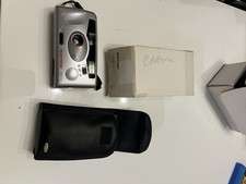 Suntone MM-802 35mm Camera point and shoot. Strap and Case. Never Use