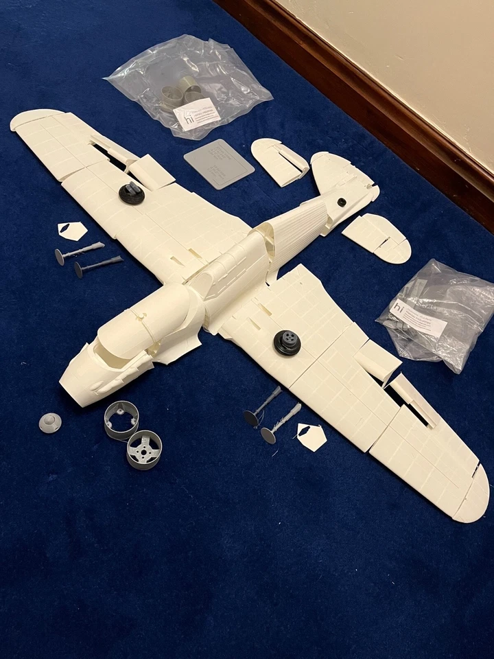 Hurricane Mk. II RC Airplane lightweight body/airframe 1080mm wingspan - Image 2 of 4