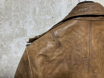 ジャケット・アウター 90s pierre balmain A-2 lether jacket Vintage Pierre Balmain Boutique Leather Coat Jacket | eBay