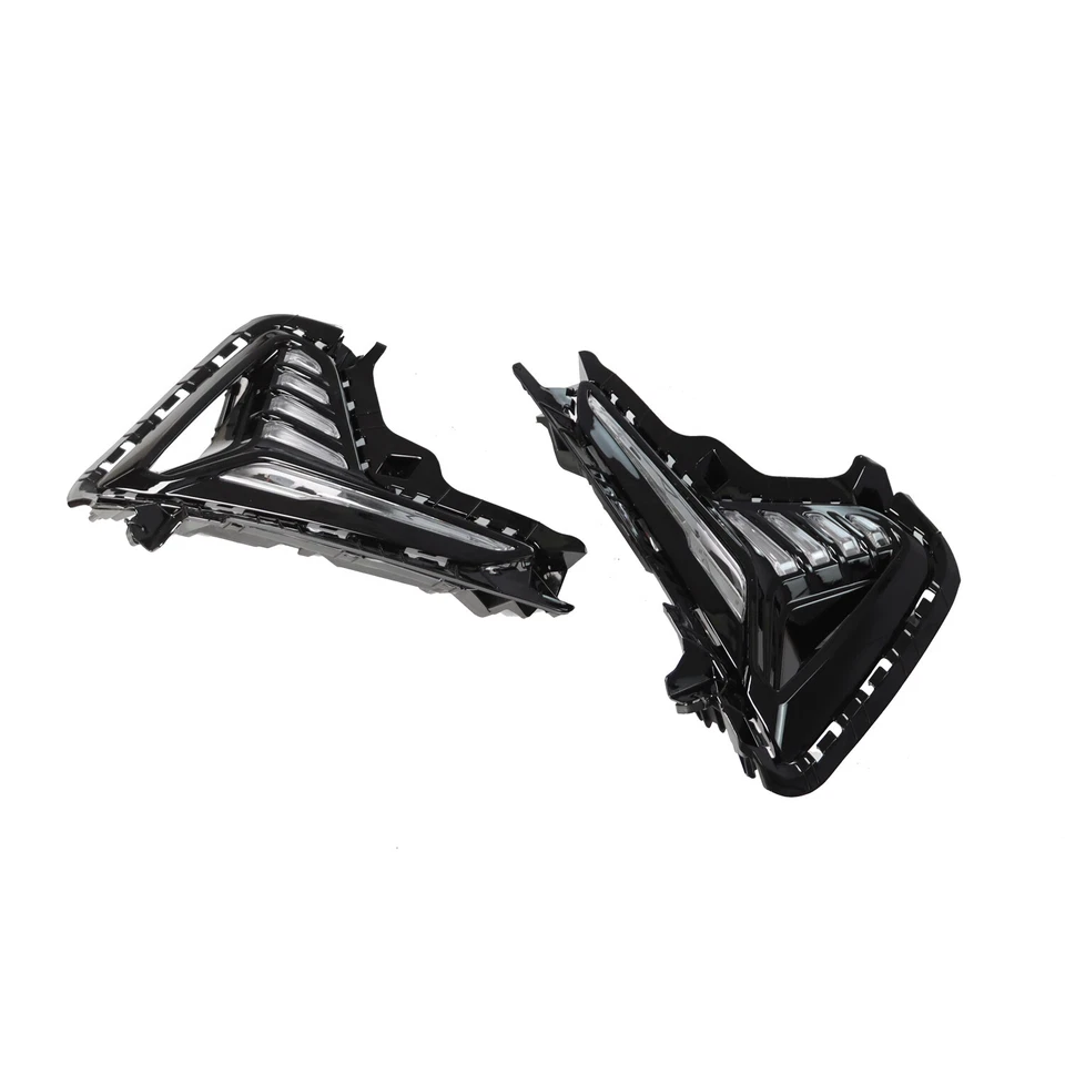 LED Daytime Running Light DRL Fog Lights For 2018-2019 Hyundai Sonata LH&RH - Image 4 of 4