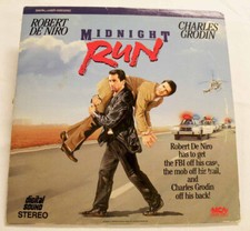 Laserdisc: Midnight Run - Robert DeNiro, Charles Grodin 1989 2 disc set