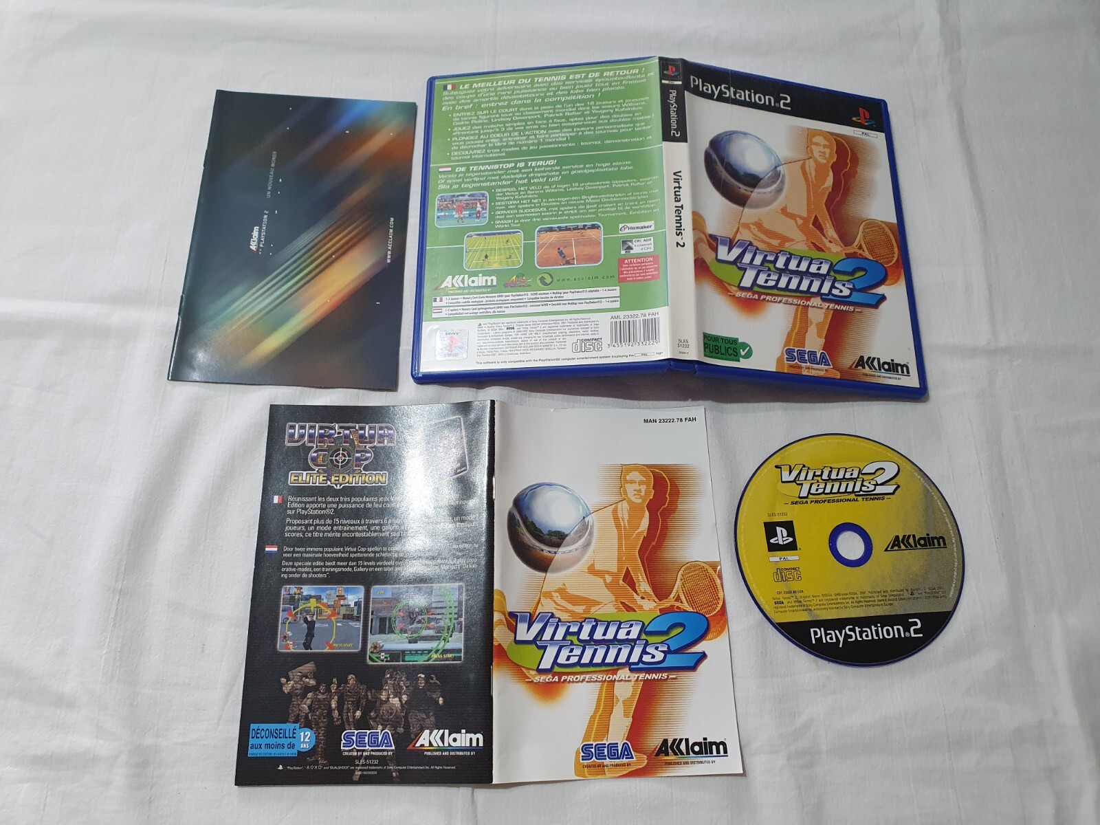jeu sony ps2 playstation 2 boite et notice annonce n°2