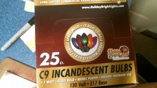 Holiday Bright Lights 25 C9 Incandescent Bulbs Multi color 9761081 FS
