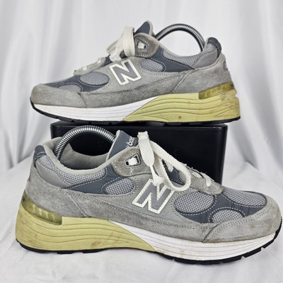 New Balance 992 Gray White Made in USA Running Shoes W992GL