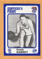 Frank Ramsey Kentucky Wildcats 1988 Card #3 HOF Boston Celtics Madisonville 14K