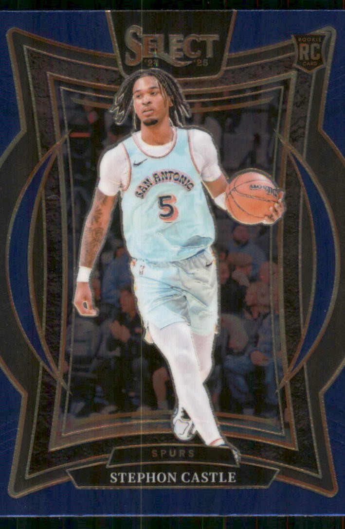 2024-25 Panini Select #72 Stephon Castle Blue (Retail)