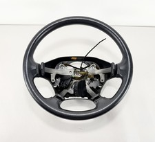 2002-2003 Slate Gray Dodge Ram 1500 Leather Steering Wheel W Out Cruise Control 2002-2003 Slate Gray Dodge Ram 1500 Leather Steering Wheel W Out Cruise Control