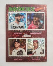 2026 Topps Heritage Baseball Quad burgundy border 