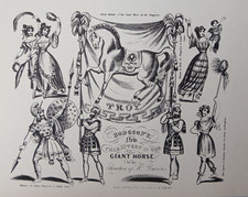 Toy Theatre: Hodgson's The Giant Horse - rare 1985 Pollock's reprint - #300