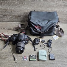 Canon EOS Rebel T5 DSLR Camera w/ 18-55mm IS II Lens Bundle  Bag Batterie