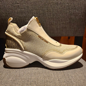 Slip-On Men’s Casual Sneaker - Brown/Beige Michael Kors Michael Kors Girls Slip On Shoes MK Logo Size 12 | eBay main image 4