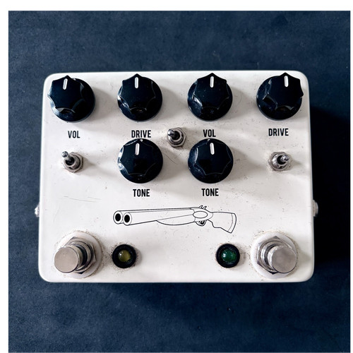 JHS Double Barrel V3  Dual Overdrive Effects Pedal for Electric Guitar