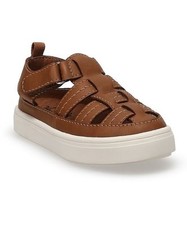 OshKosh B  gosh Boy Brown Ajustable Sandals size 12