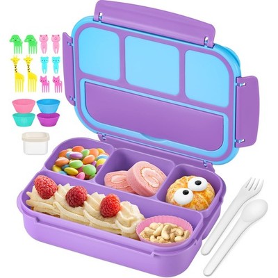 Bento Lunch Box for Kids Girls Boys, Toddler Kids Lunch Boxes for School, Lun...
