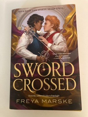 Swordcrossed by Freya Marske (2024, Hardcover) 1st Printing w/Protective Cover