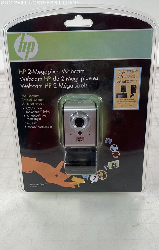 HP 2-Megapixel Webcam USB 2.0 Connectivity Sealed