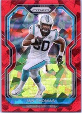 2020 Panini Prizm #238 Ian Thomas Prizm Red Ice