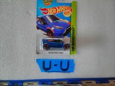 HOT WHEELS FORD TRANSIT CONNECT BLUE WORKSHOP RED LINE WHEELS HW 1:64 U-U