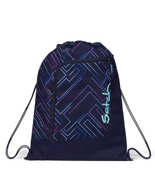Satch Tasche Purple Laser Rucksack Unisex Recycling Polyester Blau