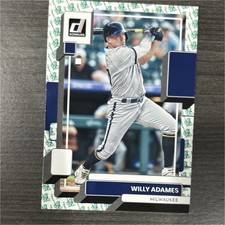 2022 Panini Donruss Willy Adames #139 Milwaukee Brewers Eiffel Tower parrael 