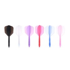 6Pcs Integrated Dart Flights and Shafts 2BA Integrated Flights Durable