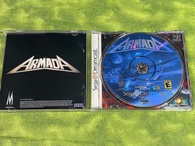 Armada Sega Dreamcast Game DC CIB Complete Tested & Working !!!!!!!!!!!!!!!!!!!!