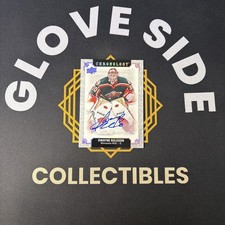 2018-19 Upper Deck Chronology Franchise History Auto Dwayne Roloson