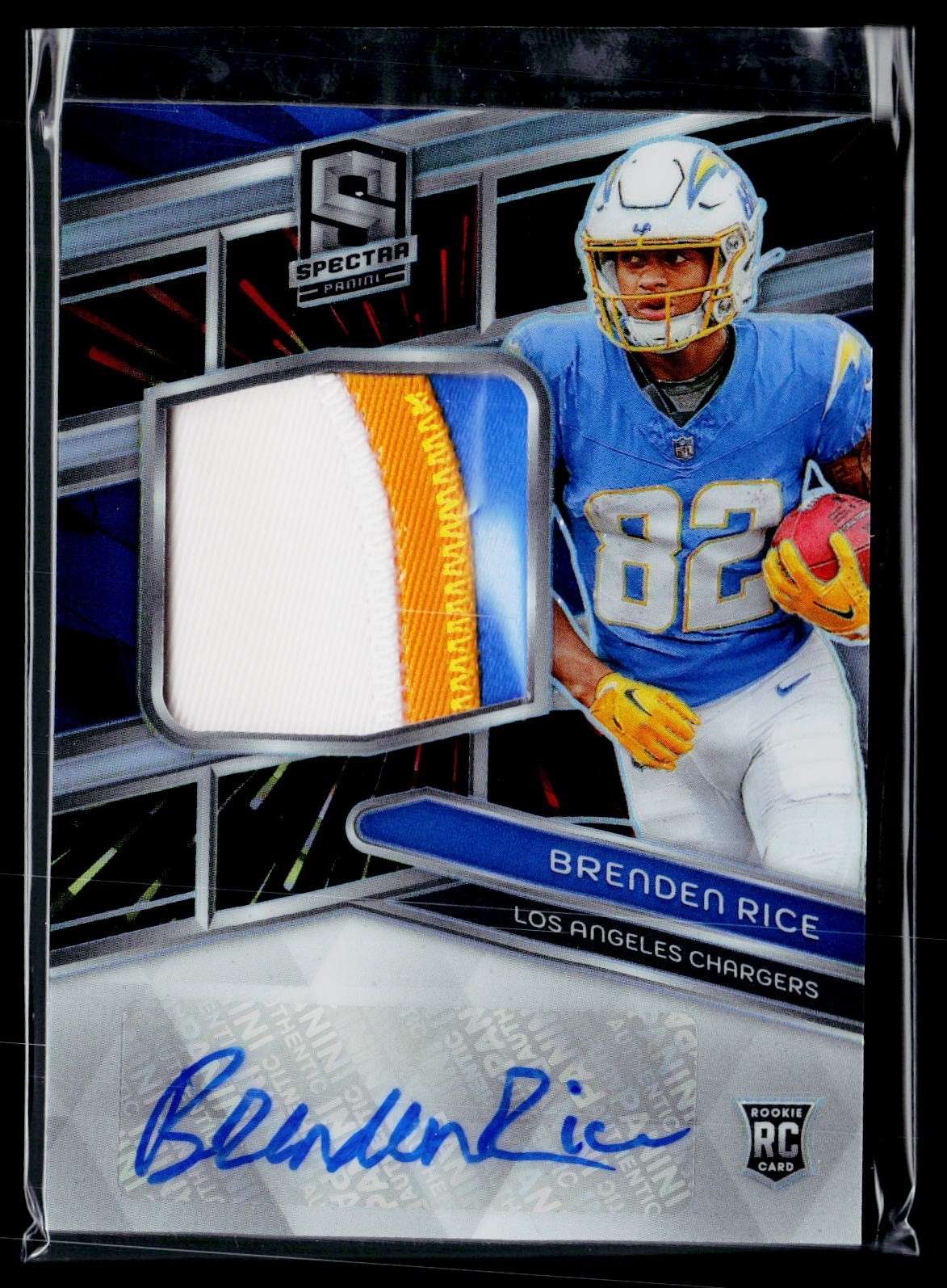 2024 Panini Spectra #234 Brenden Rice Hyper #/60